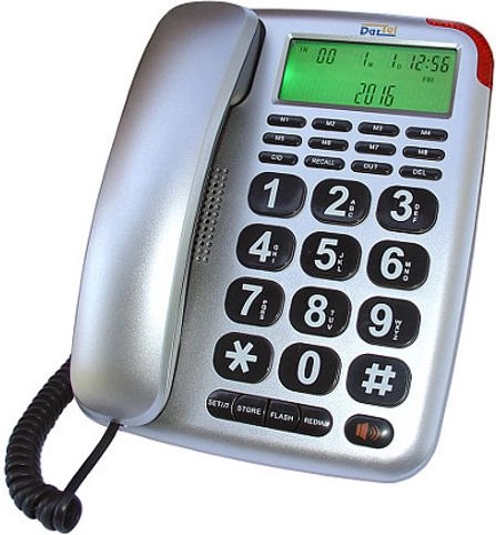 Telefon stacjonarny Dartel LJ-290 Srebrny Spr007345