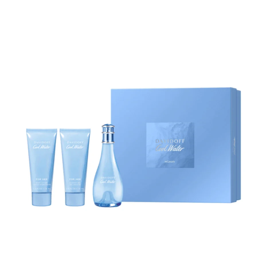 Davidoff Cool Vanduo Woman EDT rinkinys