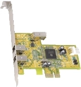 Dawicontrol DC-1394 PCIe interfeisa karte/adapteris DC-1394