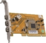 Dawicontrol DC-1394 PCI FireWire Controller interfeisa
