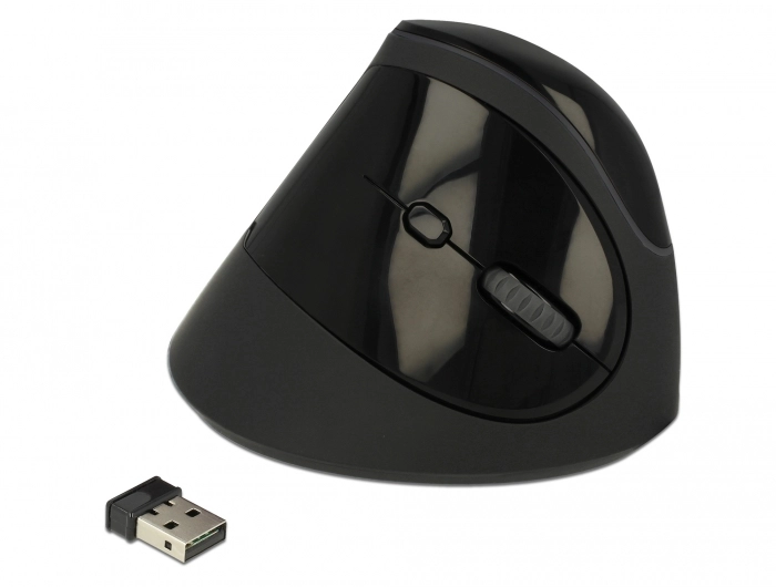 _8360783 DELOCK Ergonomic USB Mouse vertical - wireless