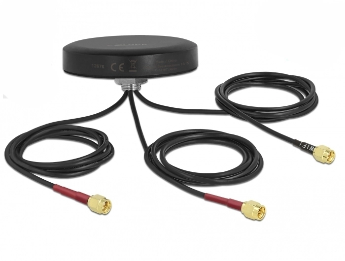 DeLOCK 12676 network antenna SMA 3