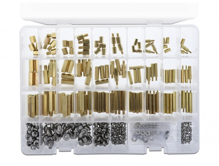 DeLOCK 18349 mounting kit Transparent Yellow