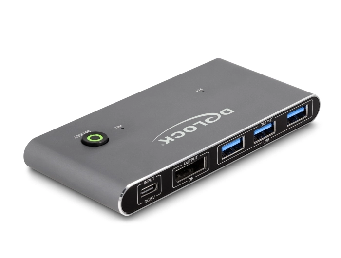 DeLOCK DisplayPort KVM Switch 8K 30