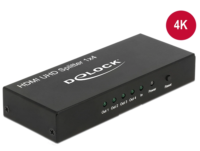 DeLOCK 18684 video splitter HDMI 4x