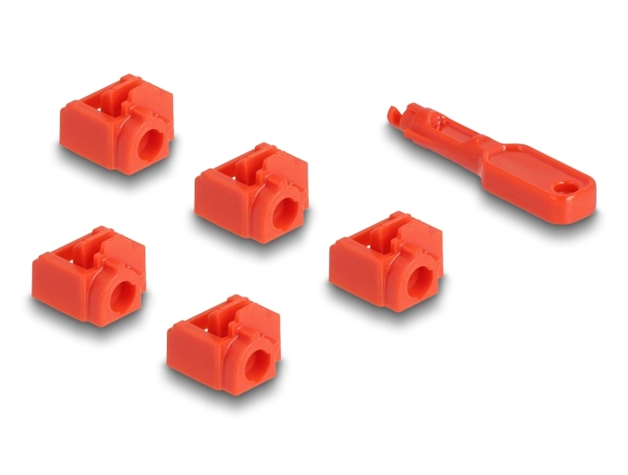 DeLOCK RJ45 Port Blocker Set for