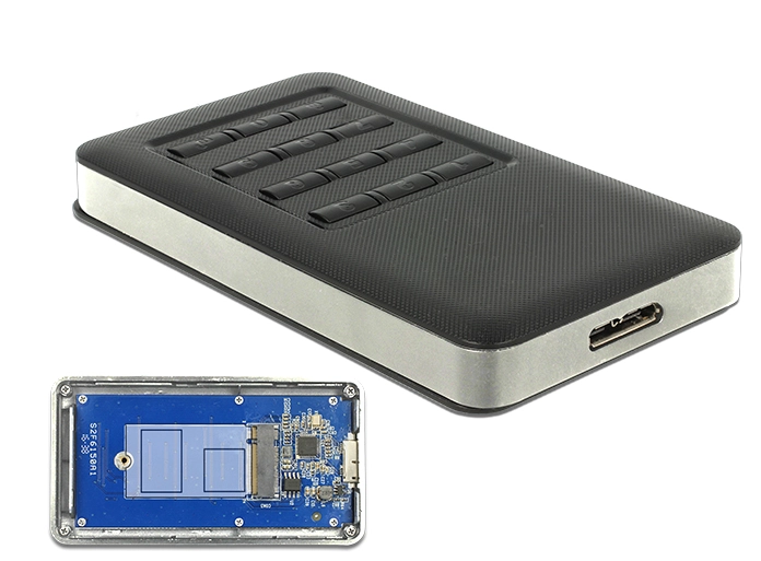 DeLOCK 42594 storage drive enclosure SSD