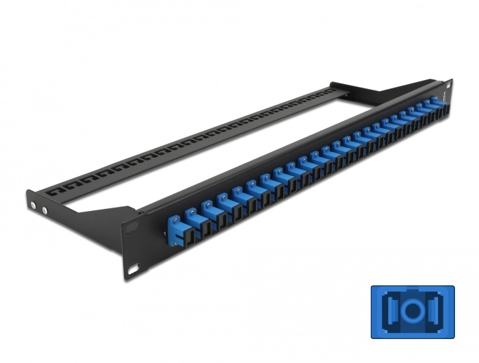 DeLOCK 19" Fibre Patch Panel 24