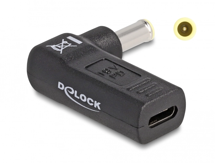 DeLOCK Adapter for Laptop Charging Cable