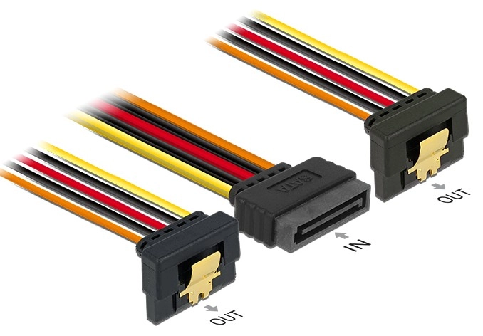 DeLOCK 60145 SATA cable 0.15