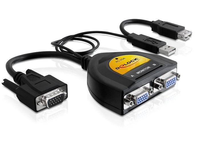 DeLOCK 61968 video splitter VGA 2x