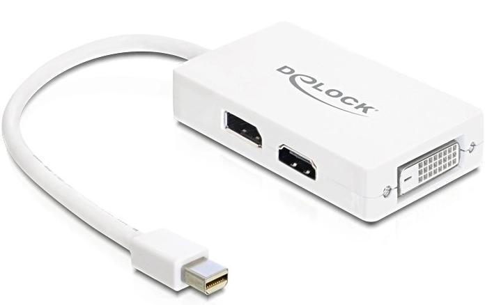 DeLOCK 0.16m DisplayPort/VGA + HDMI