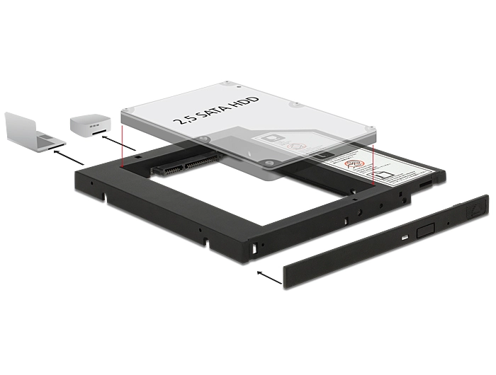 DeLOCK 62669 drive bay panel 13