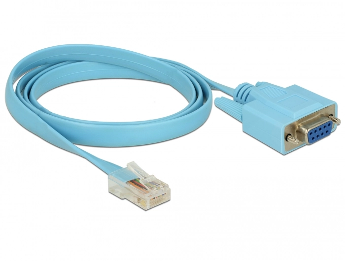 DeLOCK 63341 serial cable Blue 1