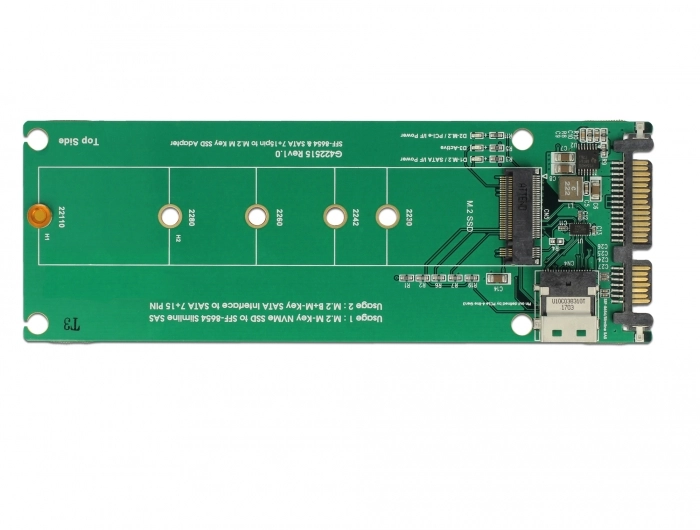 DeLOCK 63953 interface cards/adapter Internal SAS