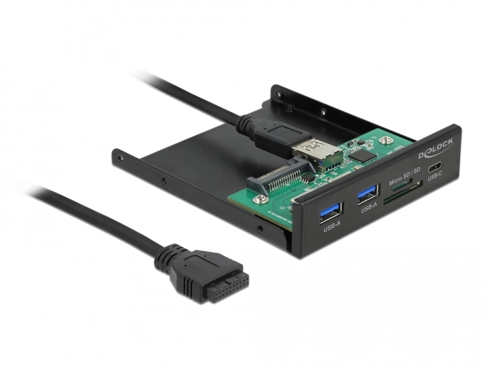 DeLOCK Front Panel 3.5" USB