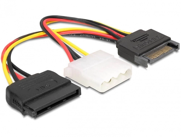 DeLOCK SATA/Molex + SATA 0.165
