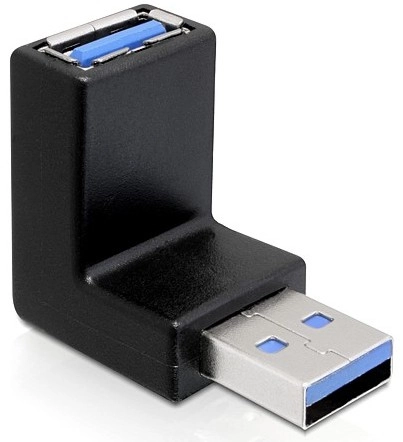 DeLOCK USB 3.0 M/F Black