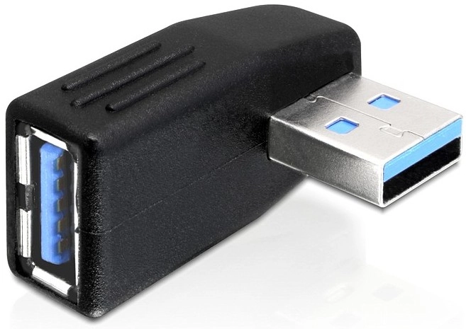 DeLOCK USB 3.0 M/F Black