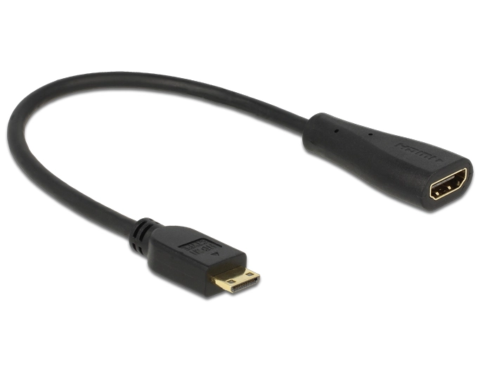 DeLOCK 0.23m mini-HDMI/HDMI HDMI cable