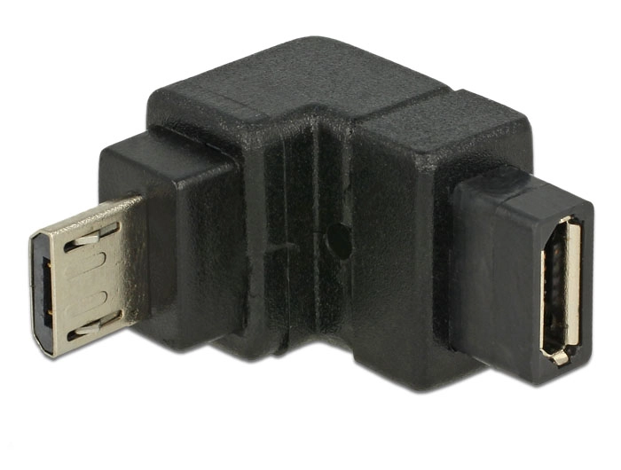 DeLOCK USB2.0Micro-B/USB2.0Micro-B Black 65668
