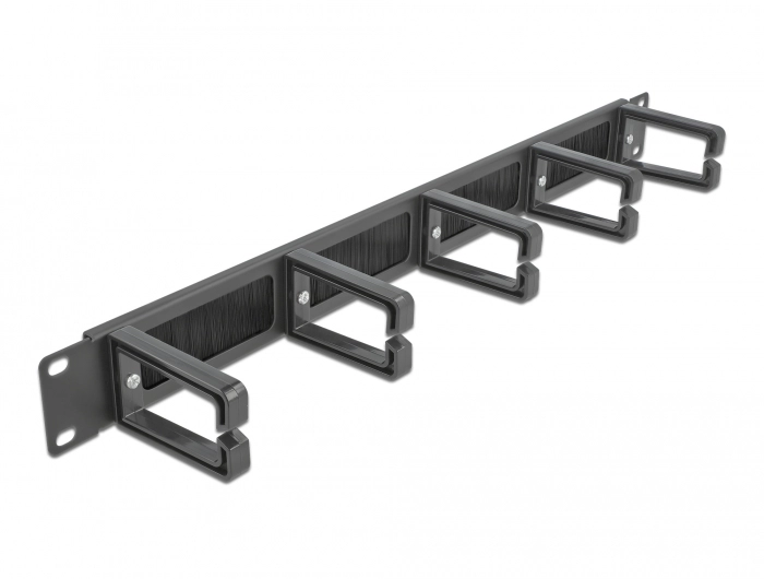DeLOCK 19" Cable Management Brush Strip
