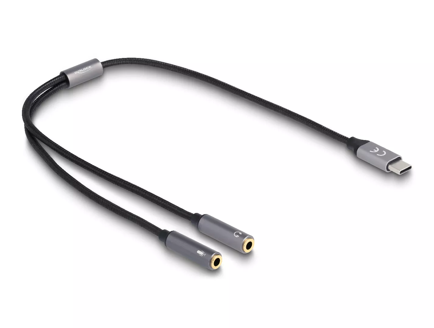 DeLOCK Headset Adapter USB Type-C male