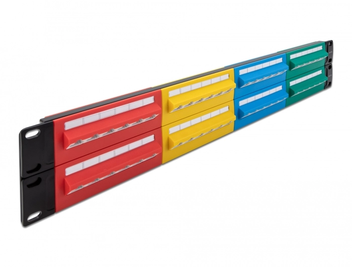 DeLOCK 19" Patch Panel 48 port