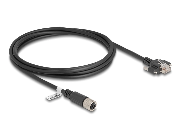 DeLOCK M12 Cable X-coded 8 pin