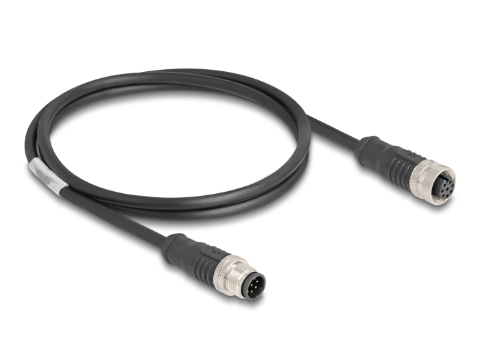 DeLOCK M12 Cable A-coded 8 pin