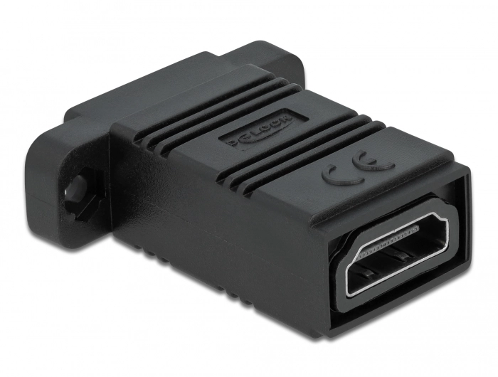 DeLOCK Easy 45 HDMI Adapter straight