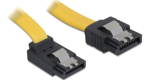 DeLOCK 0.3m SATA cable Yellow