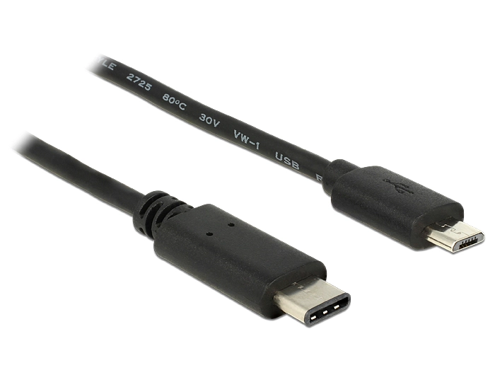 DeLOCK 0.5m  USB2.0-C/USB2.0