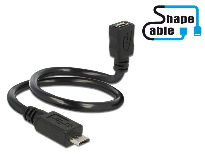 DeLOCK 0.35m  2xUSB2.0 Micro-B