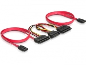 DeLOCK SATA All-in-One cable for 2x
