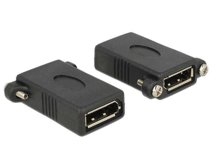 DeLOCK DisplayPort 1.1 F-F Black