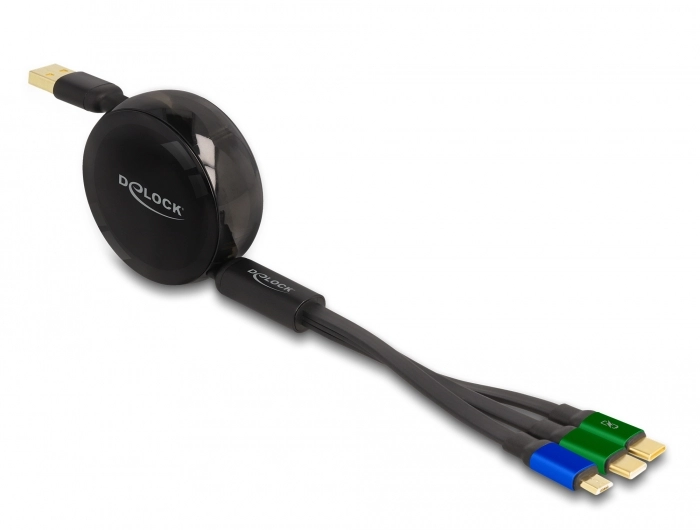DeLOCK USB 3 in 1 Retractable