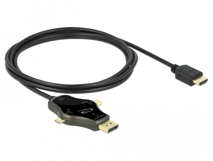 DeLOCK 3 in 1 Monitor Cable