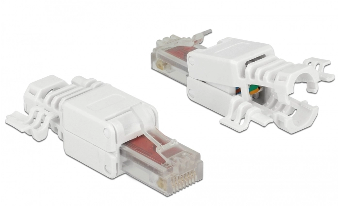 DeLOCK 86416 wire connector RJ-45 White
