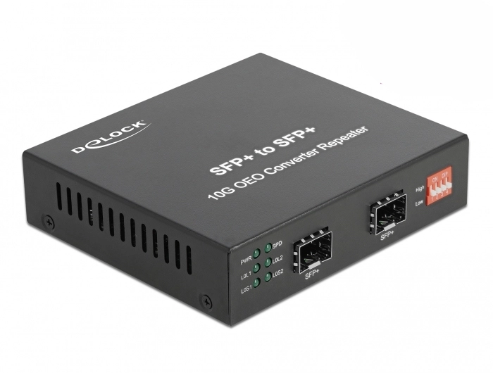 DeLOCK Media Converter 10GBase-R SFP+ to