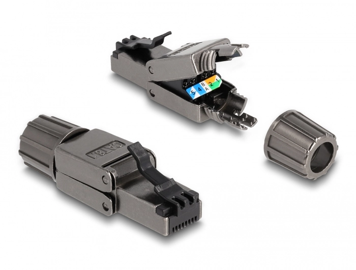 DeLOCK RJ45 plug Cat.8.1