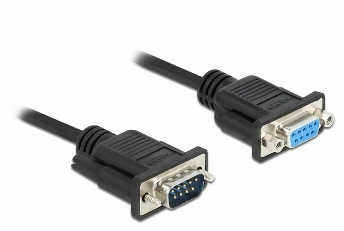 DeLOCK Serial Cable RS-232 D-Sub9 male