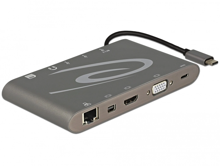 DeLOCK 87297 laptop dock/port replicator USB