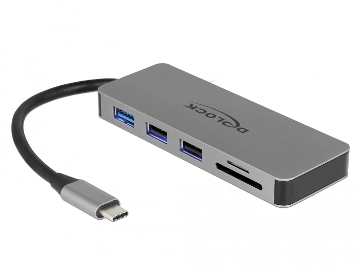 DeLOCK 87743 laptop dock/port replicator USB