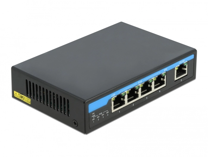 DeLOCK Gigabit Ethernet Switch 4 Port