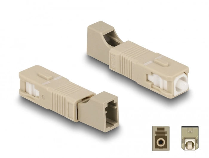 DeLOCK Optical Fiber Hybrid Coupler SC
