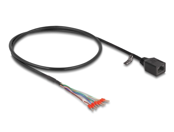 DeLOCK Cable RJ45 jack to wire