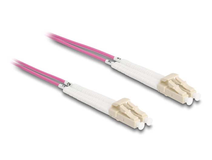 DeLOCK Optical Fiber Cable LC Duplex