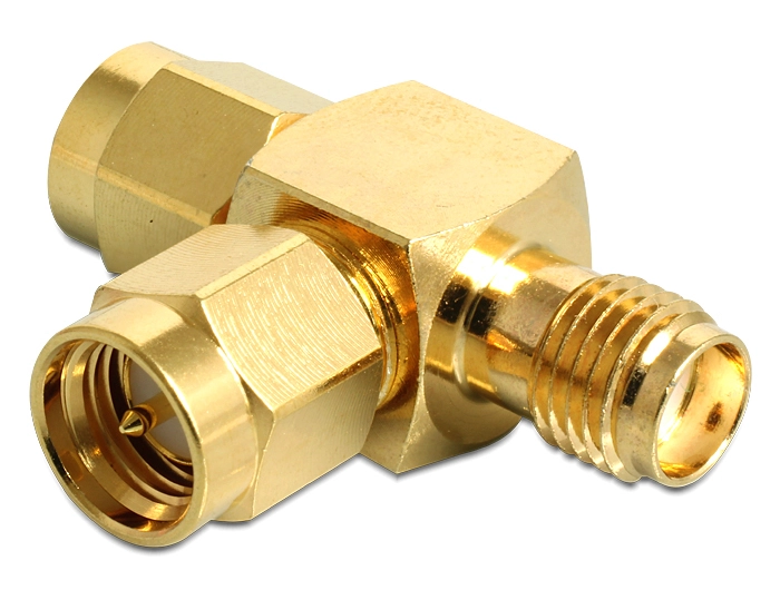 DeLOCK 88710 cable gender changer Gold