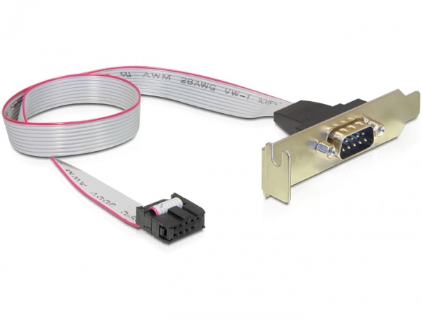 DeLOCK 89300 serial cable Grey 0